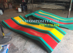 Máng trượt đôi trẻ em
